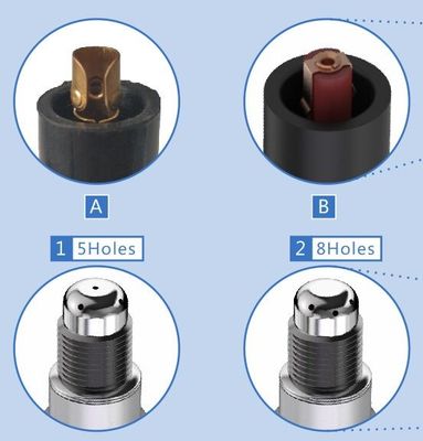 شمع پیش محفظه (8 سوراخ یا 5 سوراخ) برای TCG 2020 (همه) گاز طبیعی یا بیوگاز با قیمت مناسب